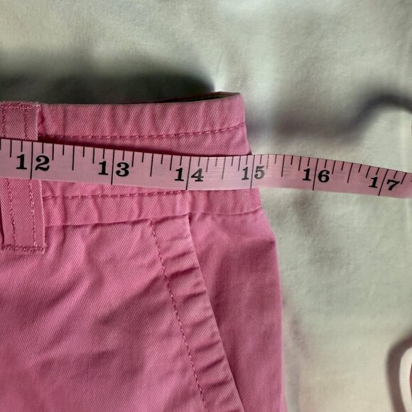 Lilly Pulitzer Palm Beach Fit Chino Shorts Women’s 2 Pink Vintage EUC - Picture 9 of 9